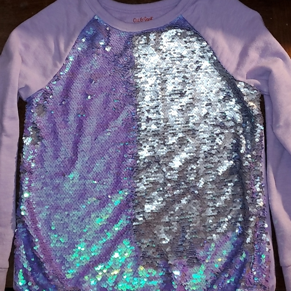 Cat & jack sequin kids tshirt